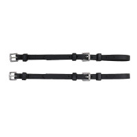 Finn-Tack synthetische Zaumzeugriemen Schwarz