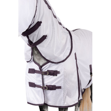 Fliegendecke, Hals- und Fliegenschutzmaske Horze La Paz Schwarze Pflaume Lila