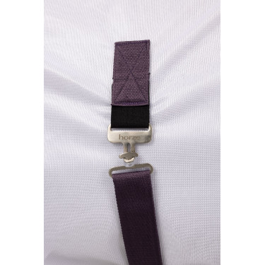 Fliegendecke, Hals- und Fliegenschutzmaske Horze La Paz Schwarze Pflaume Lila