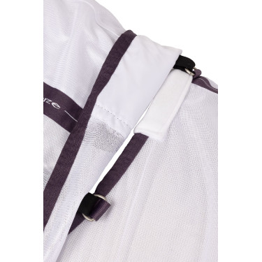 Fliegendecke, Hals- und Fliegenschutzmaske Horze La Paz Schwarze Pflaume Lila