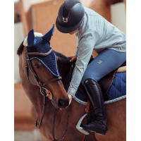 Mütze Love GEM lang Marine Marineblau