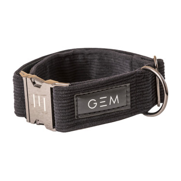 GEM Hundehalsband Schwarz GEM Hundehalsband Schwarz
