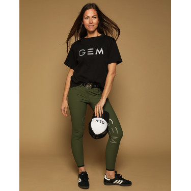 GEM Max Reithose Khaki Grün GEM Max Reithose Khaki Grün
