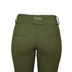 GEM Max Reithose Khaki Grün GEM Max Reithose Khaki Grün