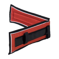 Sattelpad Pony Finn-Tack Pro Rot / Schwarz / Weiß