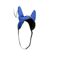 Abnehmbare Ohrabdeckung Finn-Tack Pro Pony Blau / blau / weiß
