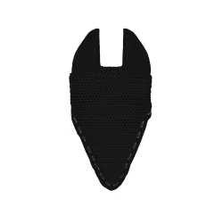 GEM Mesh Longmütze Schwarz / versilbert