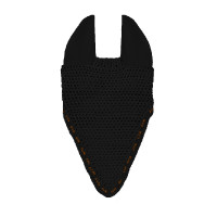 GEM Mesh Longmütze Schwarz / Koralle