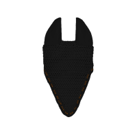 GEM Mesh Longmütze Schwarz / Koralle