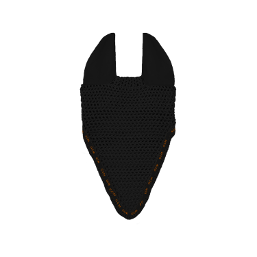 GEM Mesh Longmütze Schwarz / Koralle