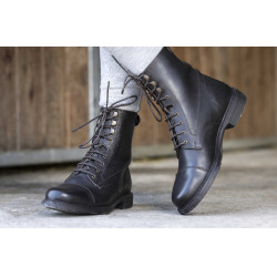 Lederstiefel Equithème Dandy Schwarz Lederstiefel Equithème Dandy Schwarz