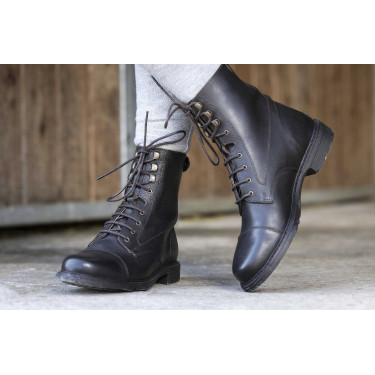 Lederstiefel Equithème Dandy Schwarz Lederstiefel Equithème Dandy Schwarz