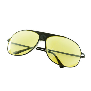 Fahrerbrille im Ray-Ban-Stil Finn-Tack Pro Schwarz / Gelb