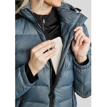 Damenjacke Montar MoAthena raffiniert Dunkelschiefer Grau