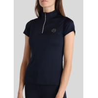 Polo Montar Junior Everly Kurzarm Marine Marineblau