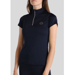 Polo Montar Junior Everly Kurzarm Marine Marineblau