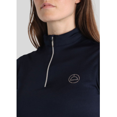 Polo Montar Junior Everly Kurzarm Marine Marineblau