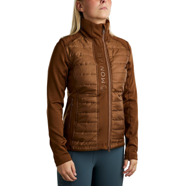 Damen Steppjacke Montar Emma Karamell Braun