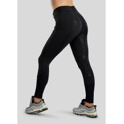 MoZira Damen-Reitleggings mit Kompression und Vollbesatz
