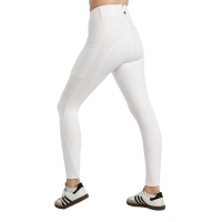Montar MoElaine Hose mit gelasertem Logo, Full Grip, Damen Weiß