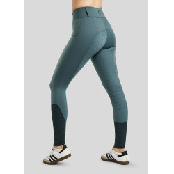 Leggings Montar MoStar Mesh mit Logo-Band in Aluminium, Full Grip Damen