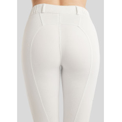 Leggings Montar MoZuna Refined mit Ziernähten und Gunmetal-Kristallen, Vollbesatz Damen