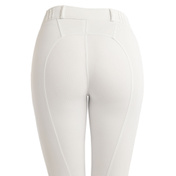 Leggings Montar MoZuna Refined mit Ziernähten und Gunmetal-Kristallen, Vollbesatz Damen
