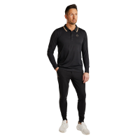 MoBen Reithose mit Kniebesatz für Herren Schwarz