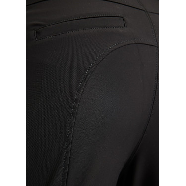 MoBen Reithose mit Kniebesatz für Herren Schwarz