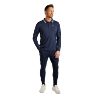 MoBen Reithose mit Kniebesatz für Herren Dunkelmarine Blau
