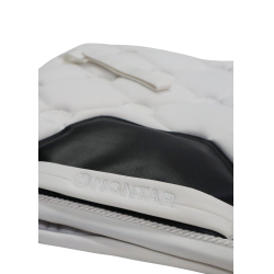 Sattelpad Montar Dressur Softshell Flow Weiß Wei&amp;szlig;
