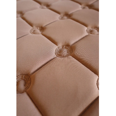 Sattelpad Montar Dressur Softshell Flow Latté Braun