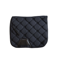 Sattelpad Montar Dressur Softshell Flow Schwarz