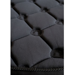 Sattelpad Montar Dressur Softshell Flow Schwarz