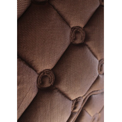 Sattelpad Montar Dressur Softshell Flow Braun