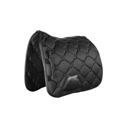Satteldecke Montar Dressur Flow Logoquilted Schwarz