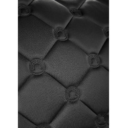 Satteldecke Montar Dressur Flow Logoquilted Schwarz