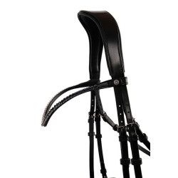 Stirnband Montar Marine Crystal geschwungen