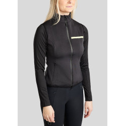 Nylonjacke Montar MoStella mit aufgedrucktem Mesh-Logo und Kontrast für Damen