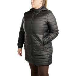 Lange gesteppte Jacke Montar MoKately Curve Damen