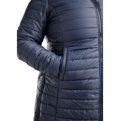 Lange gesteppte Jacke Montar MoKately Curve Damen Dunkelmarine Blau Lange gesteppte Jacke Montar MoKately Curve Damen Dunkelmarine Blau