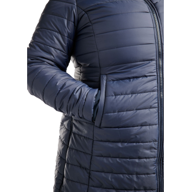 Lange gesteppte Jacke Montar MoKately Curve Damen Dunkelmarine Blau Lange gesteppte Jacke Montar MoKately Curve Damen Dunkelmarine Blau