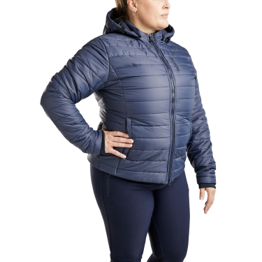 Steppjacke Montar MoKately Curve Damen Dunkelmarine Blau