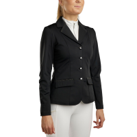 Turnierjacke Montar MoAviana Damen mit Crystal Caviar Dekoration Schwarz
