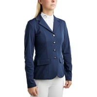 Turnierjacke Montar MoKatniss Crystal Gun Metal Damen Marine Marineblau