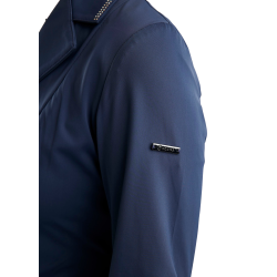 Turnierjacke Montar MoKatniss Crystal Gun Metal Damen Marine Marineblau