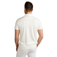 Turnierpolo Montar MoWill strukturiert Damen Weiß Weiß Turnierpolo Montar MoWill strukturiert Damen Weiß Weiß