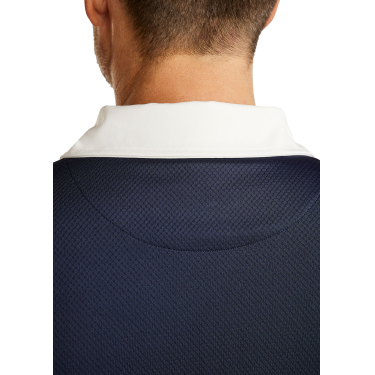 Turnierpolo Montar MoWill strukturiert Damen Marine Marineblau