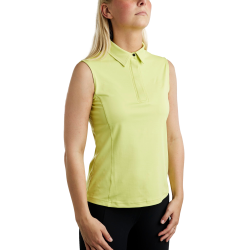 Ärmelloses Poloshirt mit Kragen Montar Fiona