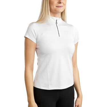 Kurzärmliges Trainings-T-Shirt Montar MoElaine mit gelasertem Logo für Damen Kurzärmliges Trainings-T-Shirt Montar MoElaine mit gelasertem Logo für Damen